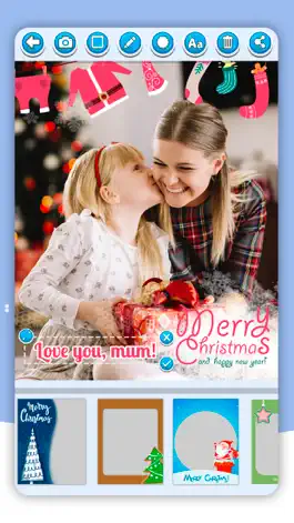 Game screenshot Merry Christmas Photo Frames . hack