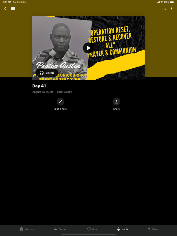 Pastor Austin  JP Victorious