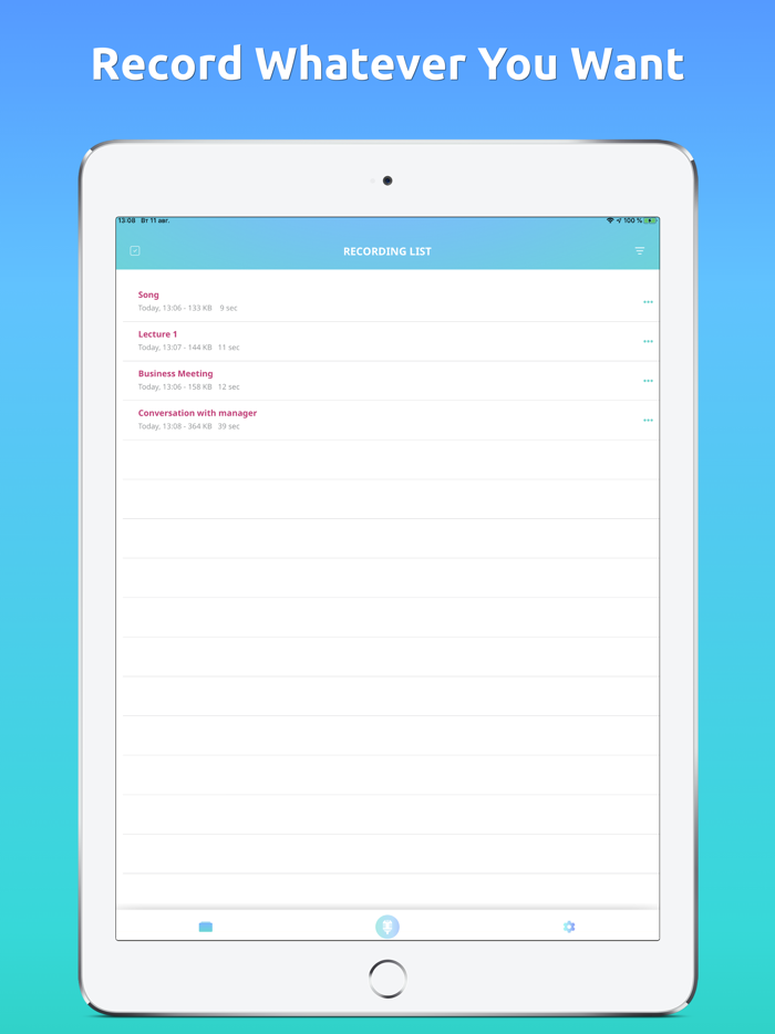 Voice Record  Changer App