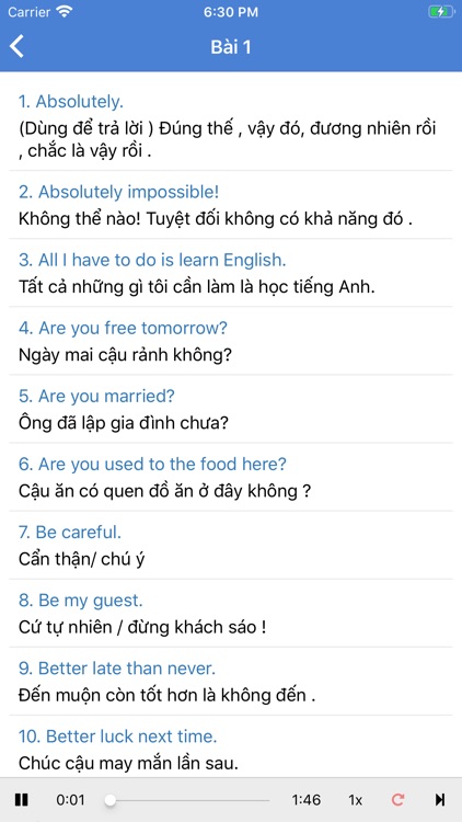 Học Tiếng Anh Cơ Bản screenshot-5