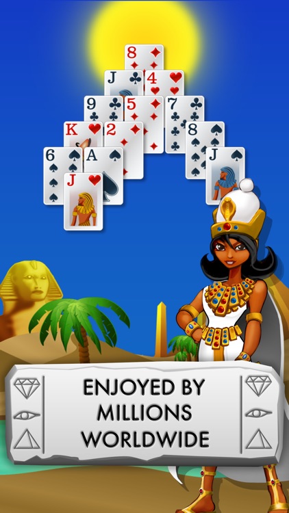 Pyramid Solitaire - Egypt screenshot-3