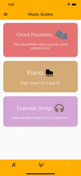 Game screenshot Music Scales apk