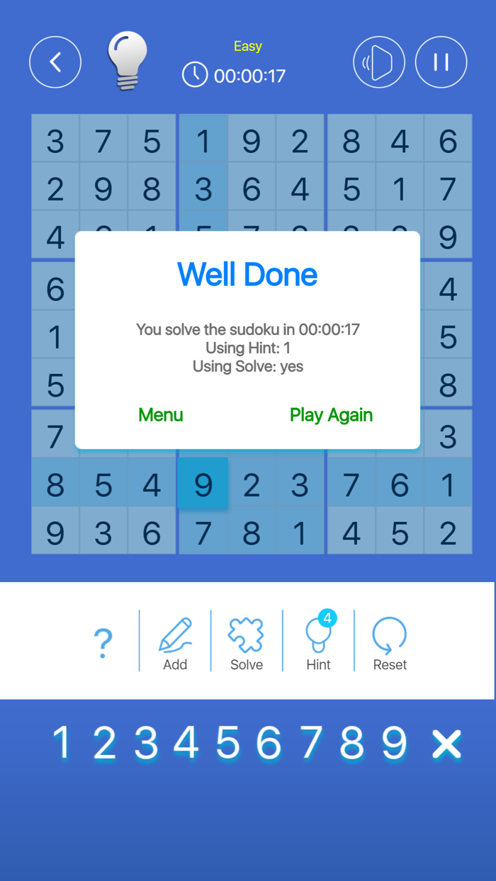 Simple Sudoku Daily