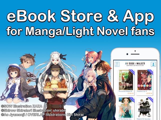 Book Walker Manga Novels On The App Store