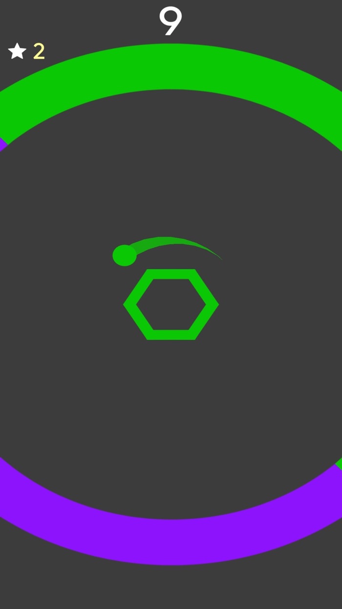 Color Hexagon - smash colors