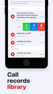 call recorder: voice recording iphone screenshot 4