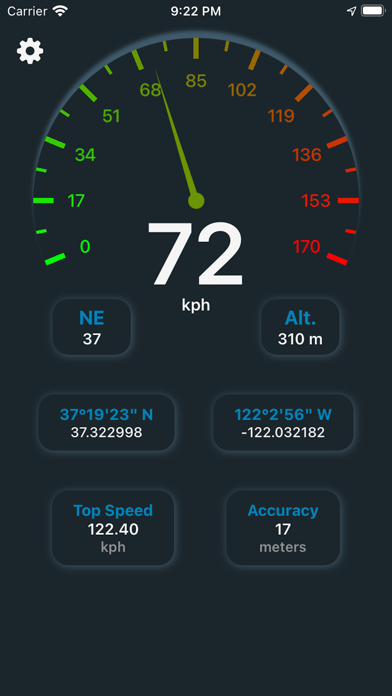 Speedometer - Real Time screenshot 2