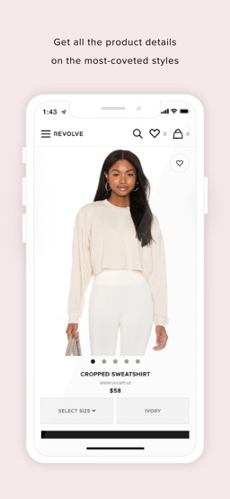 REVOLVE app screenshot