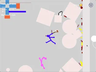 Screenshot 9 Stickman IO: survival fighting iphone