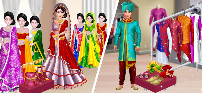 Indian Wedding  Makeover Game