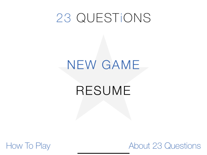 23 Questions - Trivia