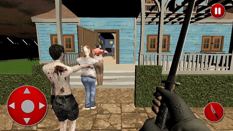 Scary Zombie Raft Survival War screenshot-6