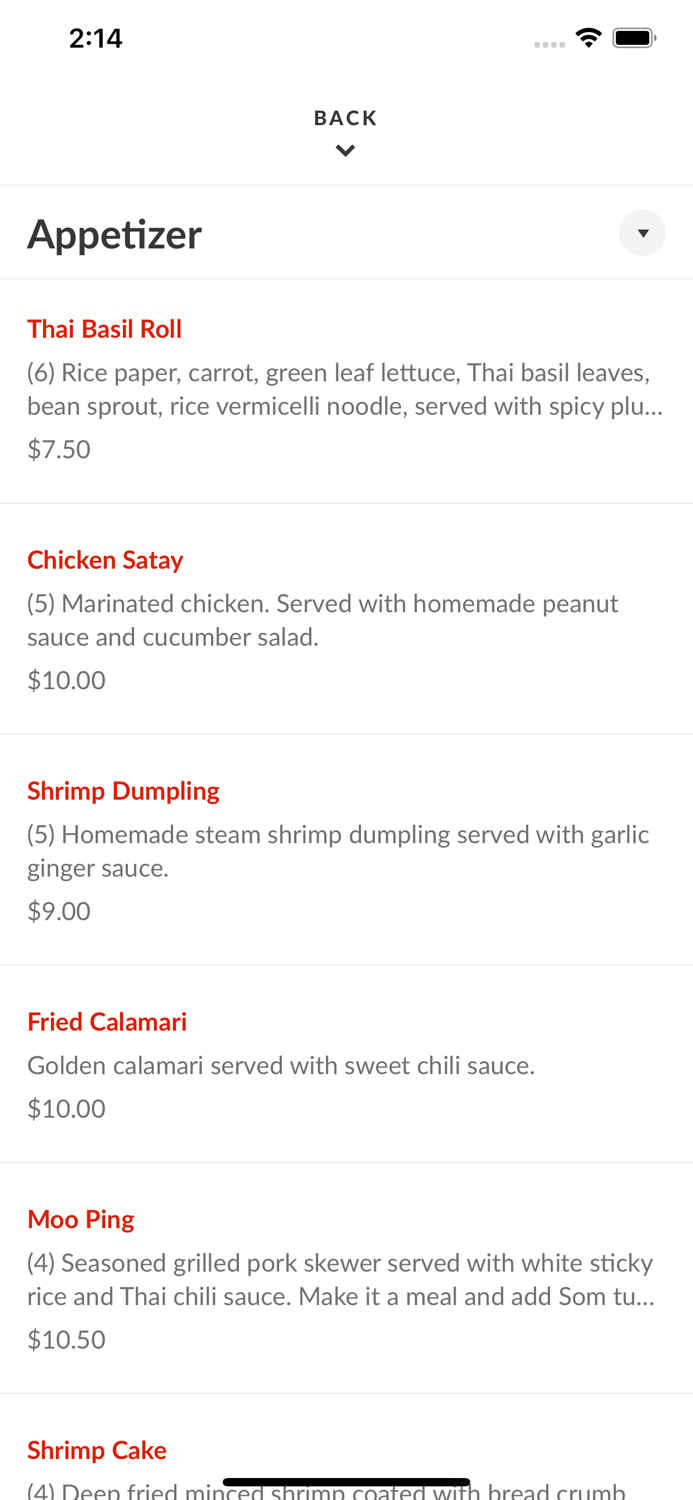 Thai Basil Alpharetta