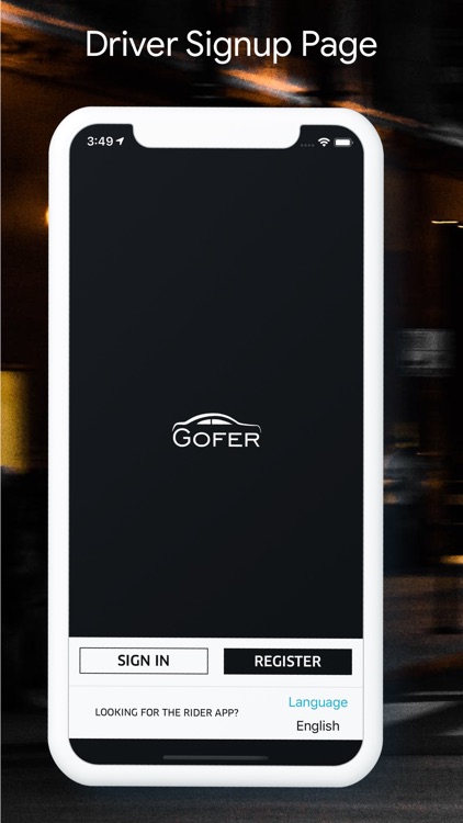 Gofer Driver-On Demand Service