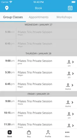 Game screenshot LiveMetta Pilates apk