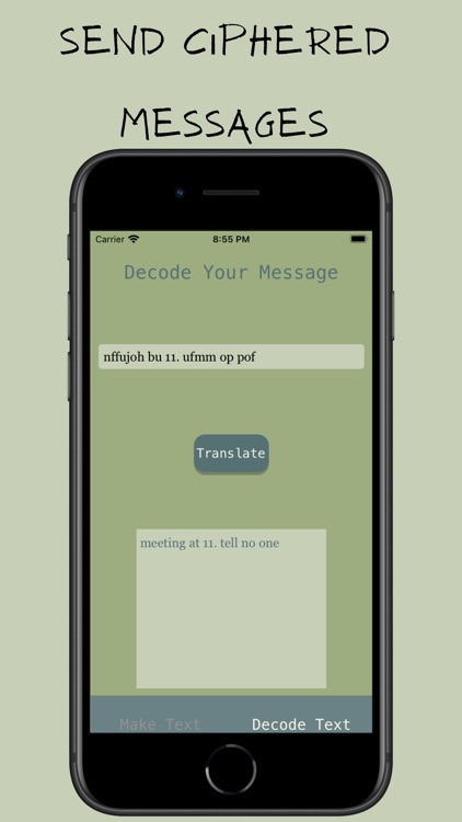 iCipher: Secret Message Maker