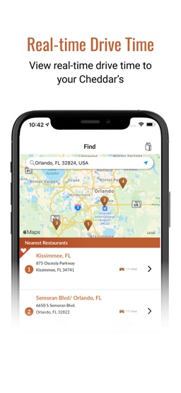 Cheddar's Scratch Kitchen app screenshot