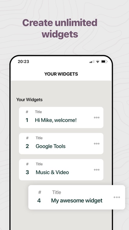 Widgify screenshot-3