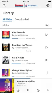 costco audiobooks iphone screenshot 2