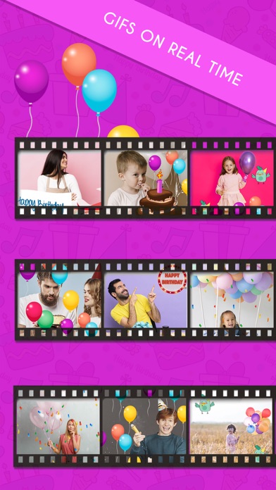Birthday Gifs - Video Editor screenshot 2