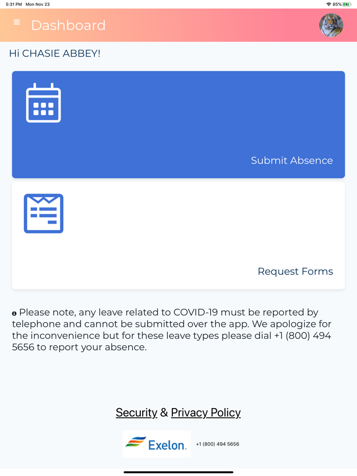 Absence365 - Absence Reporting