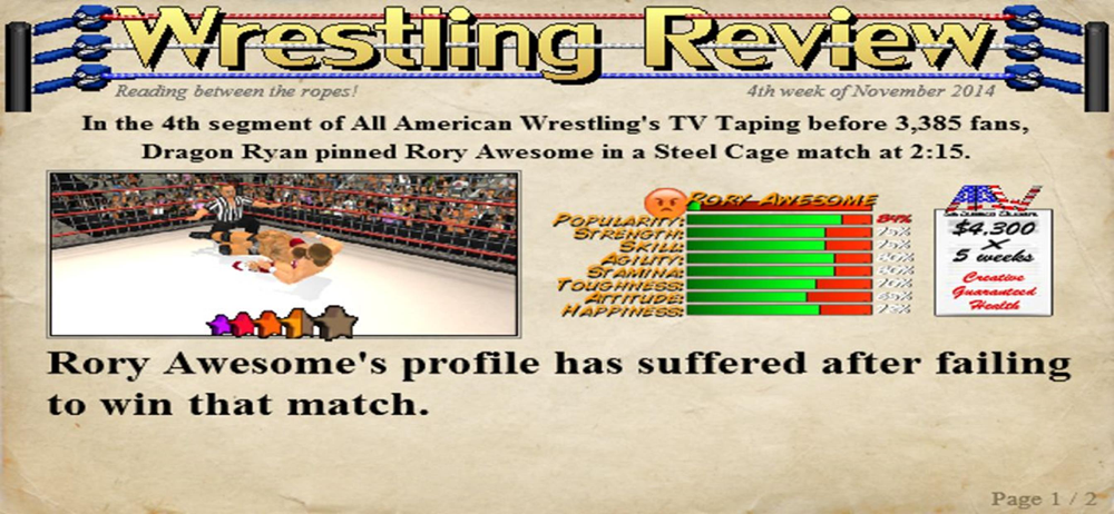 Wrestling Revolution 3d Overview Apple App Store Us - cage match wrestling simulator roblox