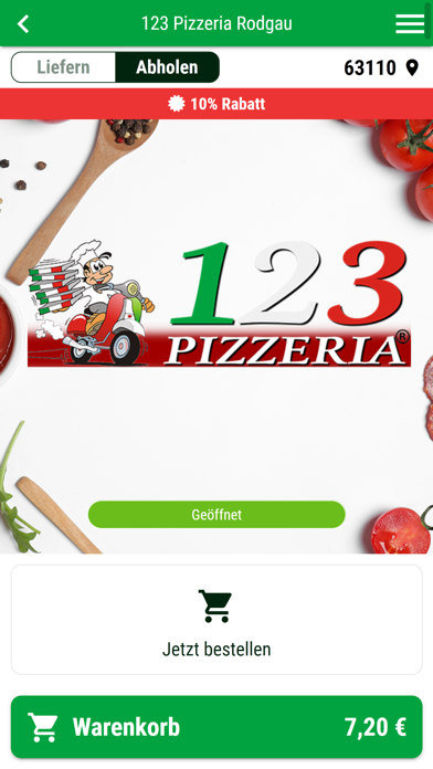 How to cancel & delete 123 Pizzeria Rodgau from iphone & ipad 1