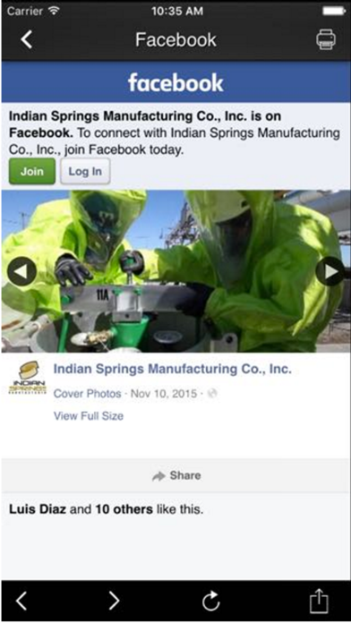 How to cancel & delete Indian Springs Mfg. from iphone & ipad 4