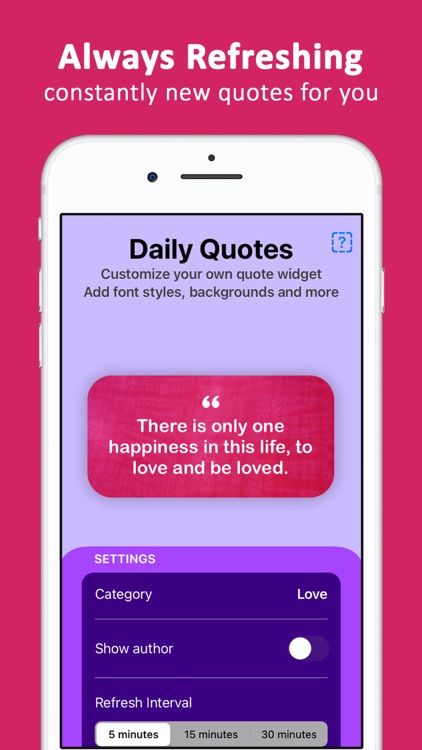 Quomo - Daily Quotes Widgets screenshot-5