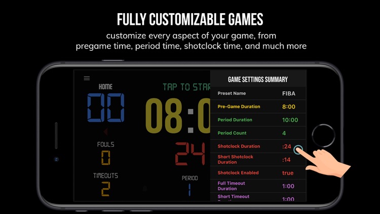 BT Scoreboard - Basketball screenshot-8