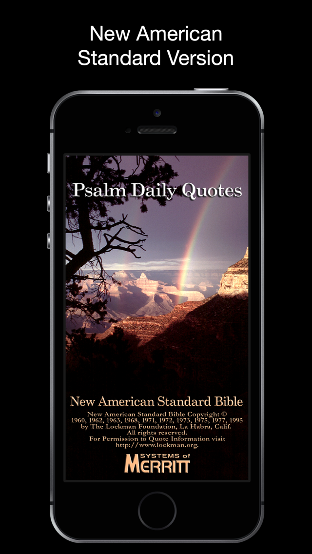 Psalm Daily Quotes NASB