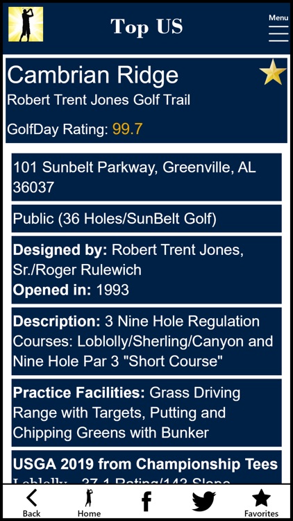 GolfDay Top US screenshot-3