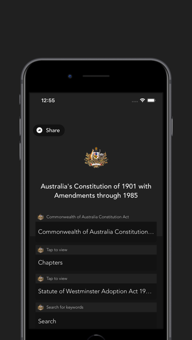How to cancel & delete Australia's Constitution from iphone & ipad 4