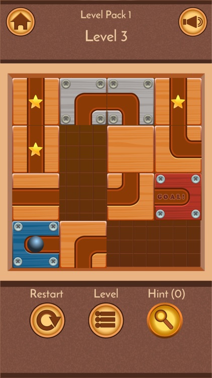 Save The Ball, Wooden Maze screenshot-8