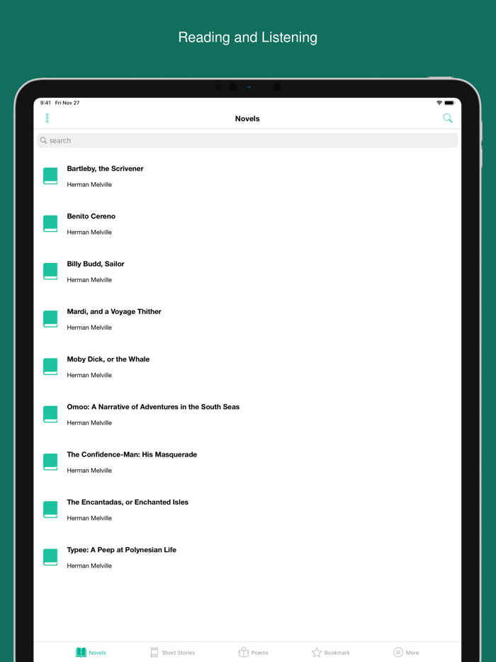 Herman Melvilles works