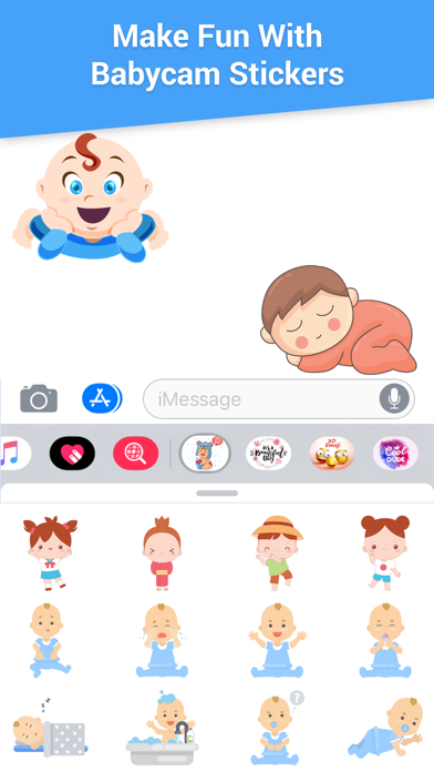 How to cancel & delete Baby Cam Pregnancy Stickers from iphone & ipad 4