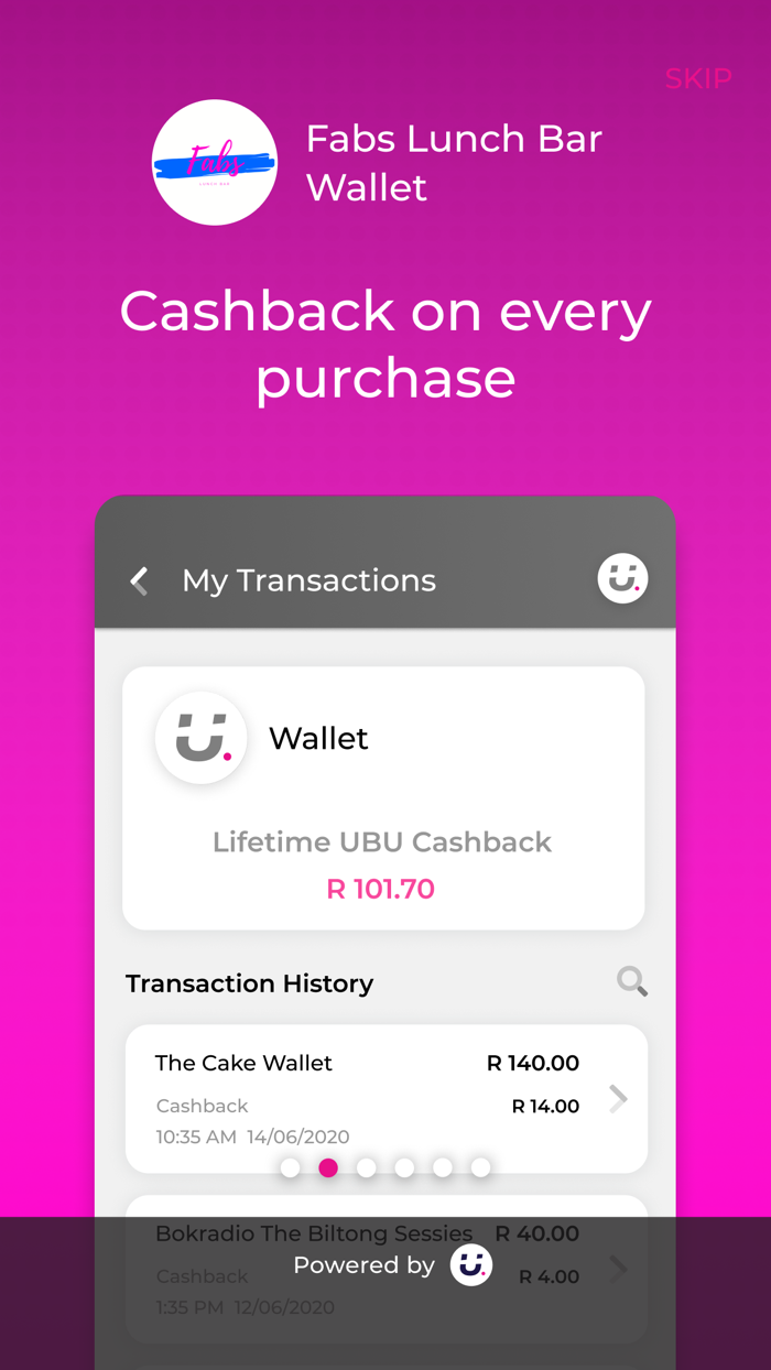 Fabs Lunch Bar Wallet