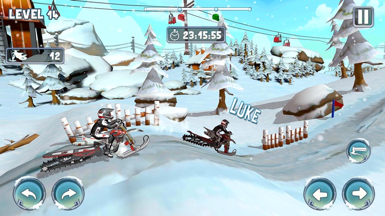 Snow Bike Racing Game screenshot-4