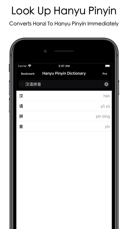 Hanyu Pinyin Dictionary screenshot-0