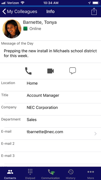 UNIVERGE 3C Mobile Client Plus screenshot-3