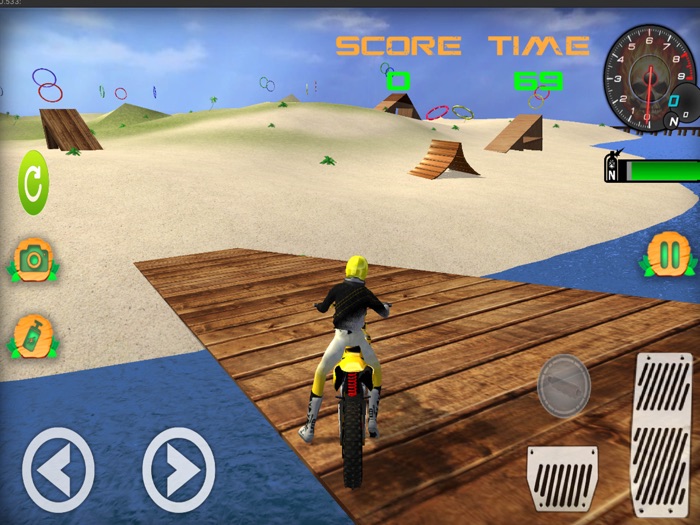 赛车摩托自行车模拟器