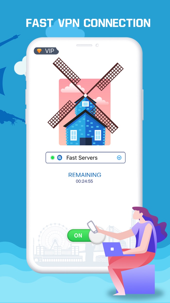 VPN Booster - Unlimited  Fast