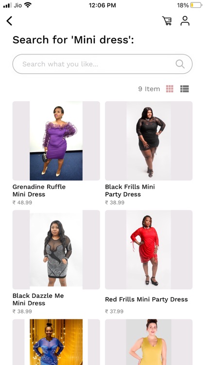 Curvaceous clothing outlet