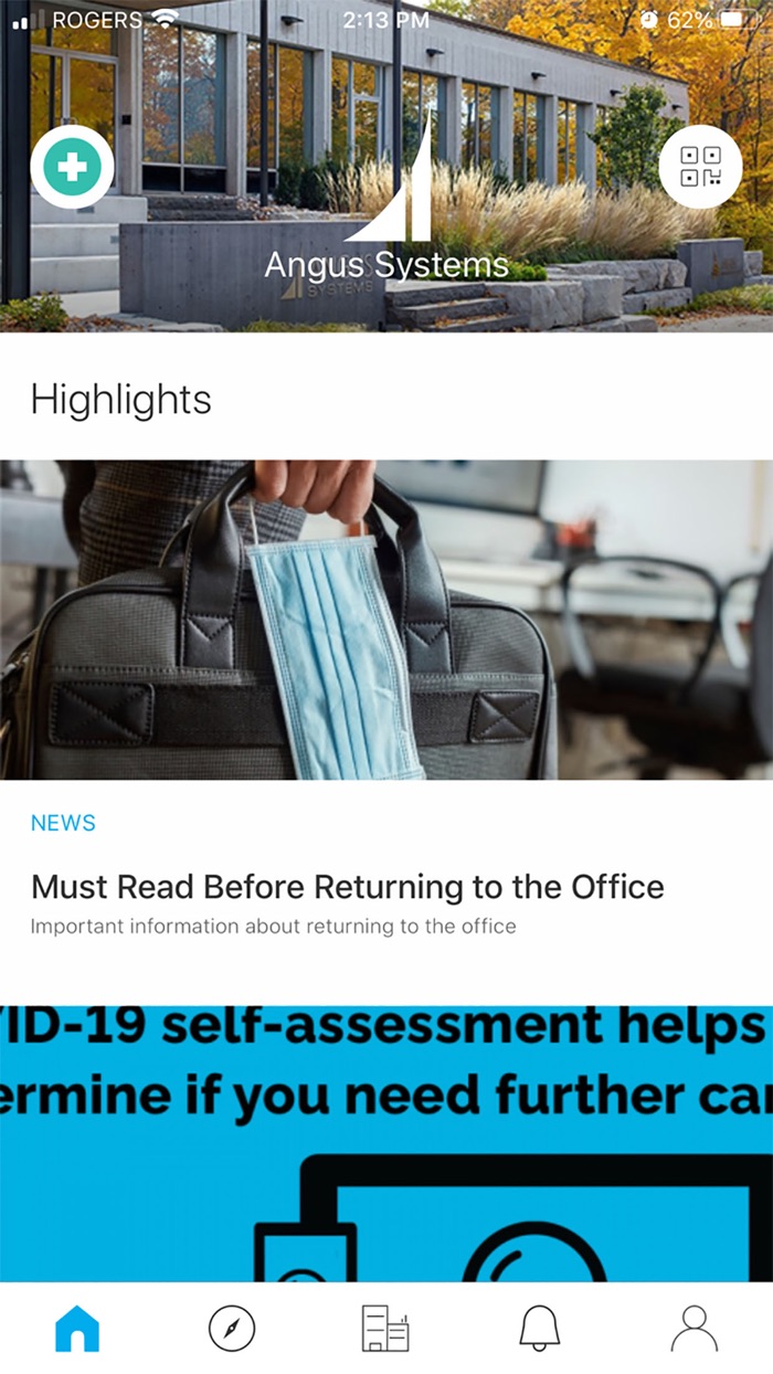 Angus Systems Experience app
