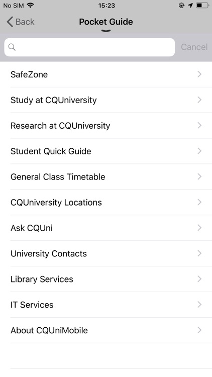 CQUniversity Mobile App