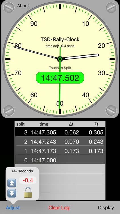 TSD Rally Clock screenshot-3