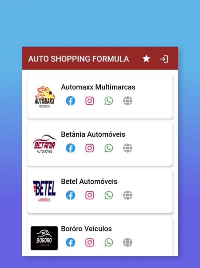 AUTO SHOPPING FORMULA