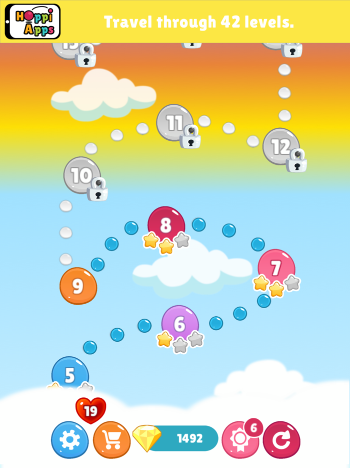 Colorful Sky - rainbow puzzle