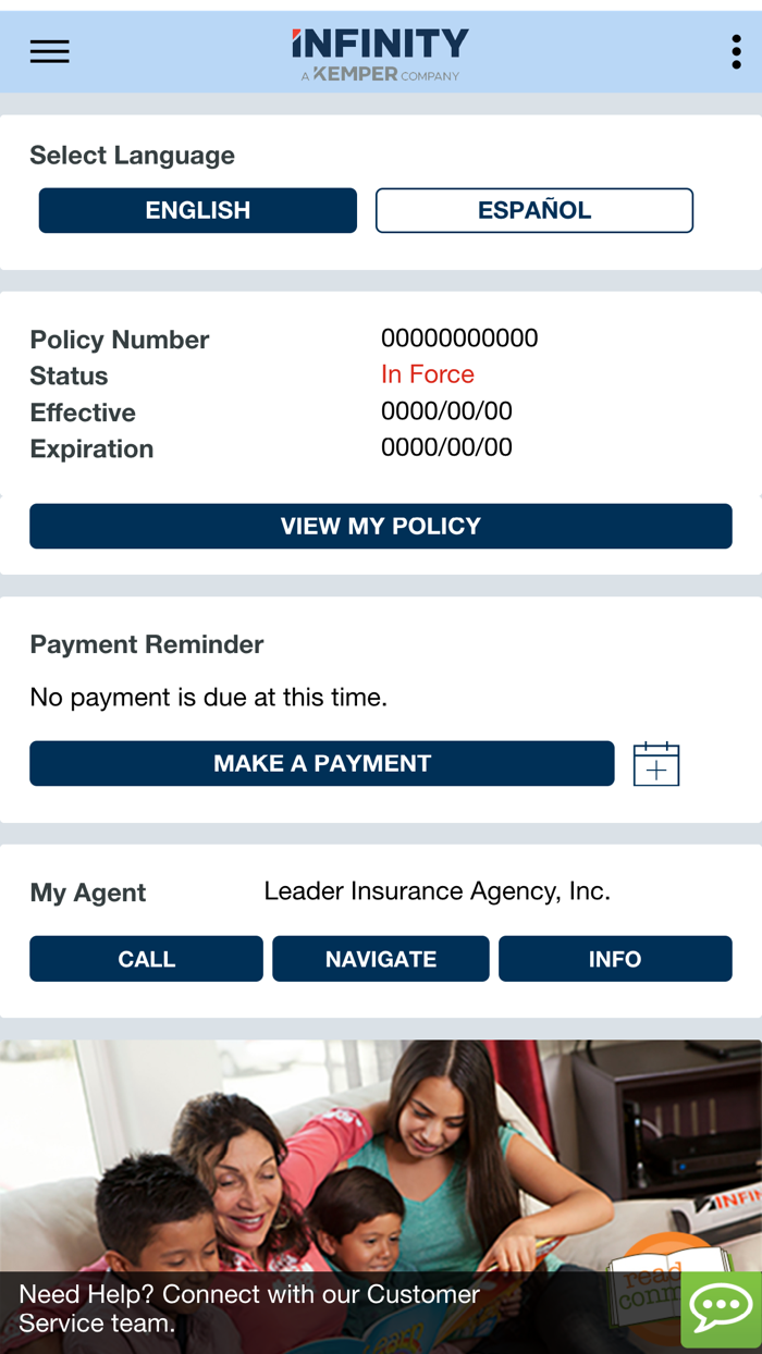 Infinity a Kemper Company