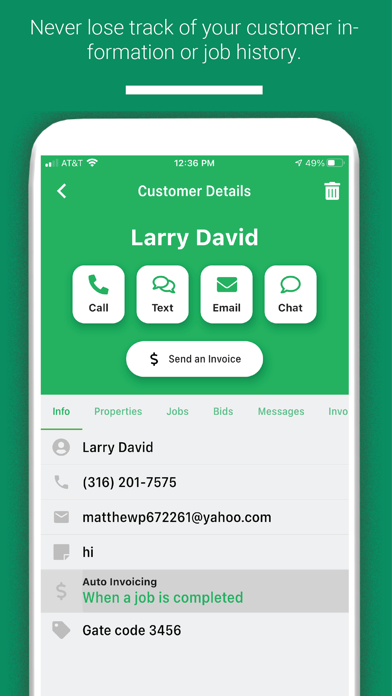 How to cancel & delete Lawn Buddy for Business from iphone & ipad 1